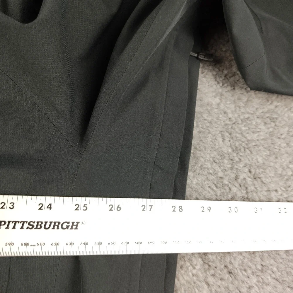 REI Co-op Jacket Mens 2XL Peak 2.5L Rain Shell Black Waterproof EUC
